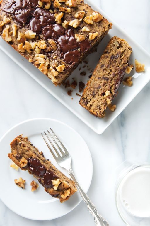 10 Ingredient Chocolate Chip Banana Bread