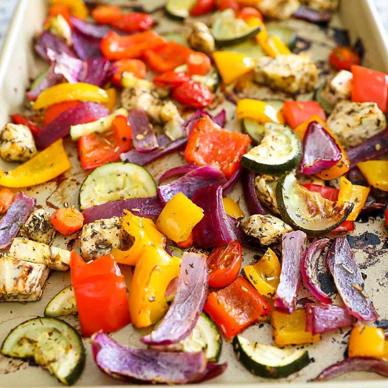 10 Ingredient Sheet Pan Roasted Vegetables