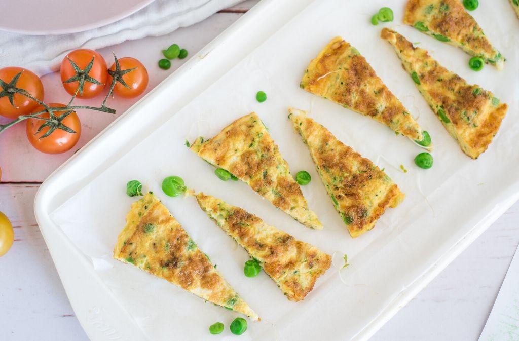 Alfalfa Sprouts Omelette with Cheese