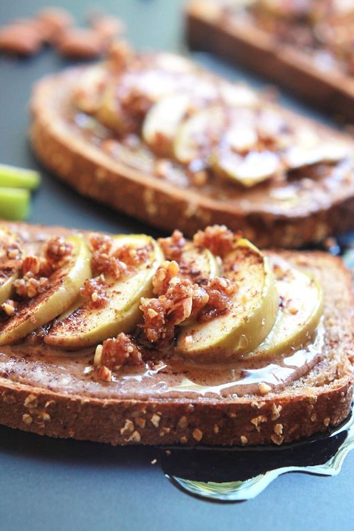 Apple Almond Butter Toast