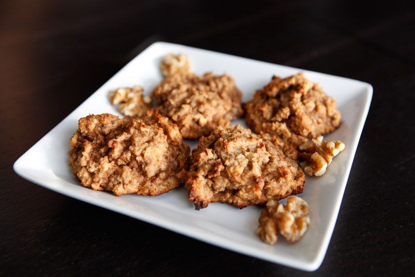 Apple Banana Breakfast Cookies
