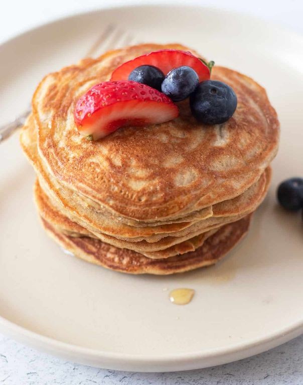 Apple Coconut Flour Pancakes