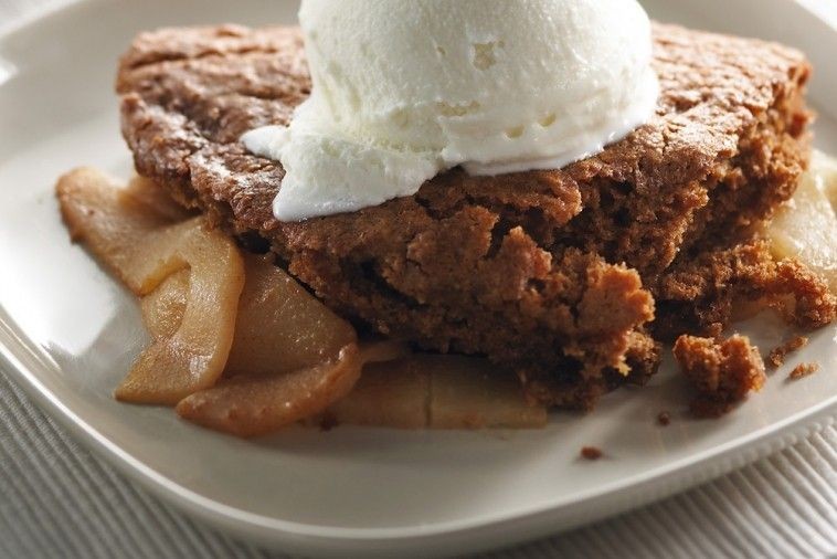 Apple Pear Cobbler with Ginger