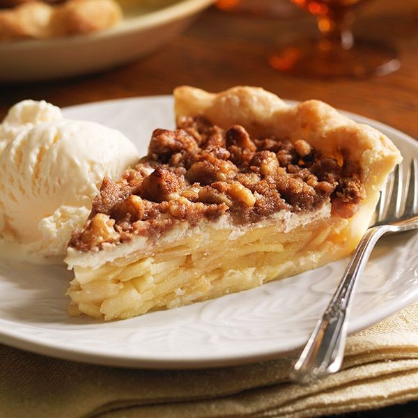 Apple Pie with Streusel Topping