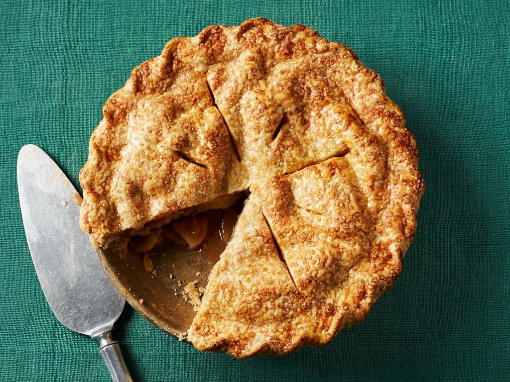 Apple Pie with a Cheddar Cheese Crust
