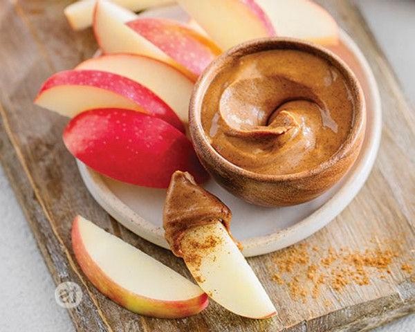 Apple Slices with Almond Butter