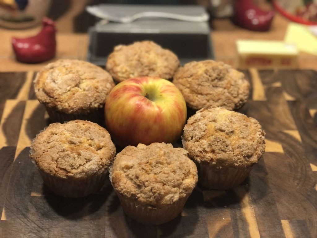 Apple Walnut Muffins