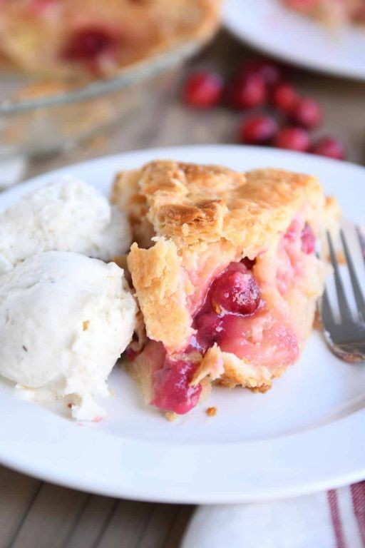 Apple and Cranberry Pie