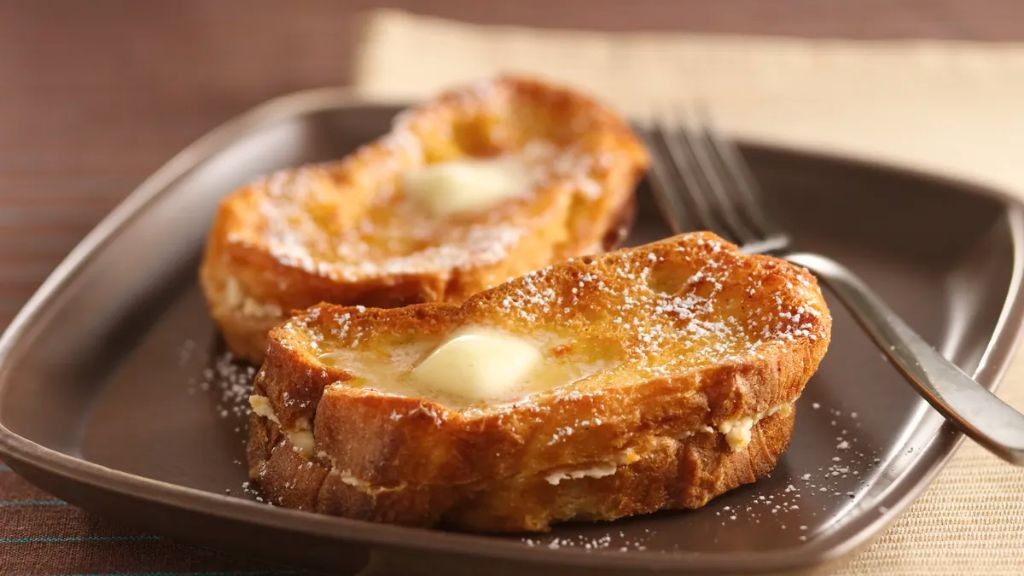 Apricot Stuffed French Toast