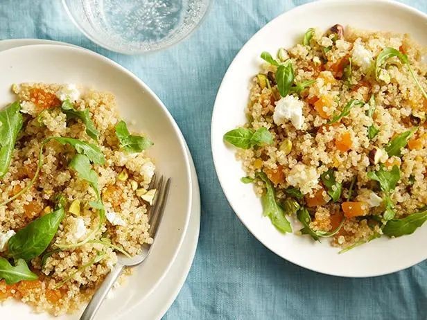 Apricot and Basil Quinoa Salad