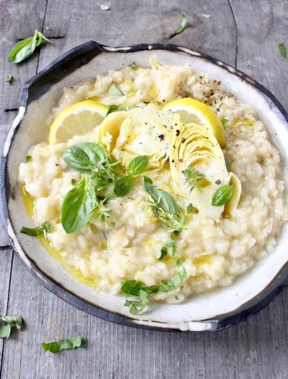 Artichoke and Lemon Risotto