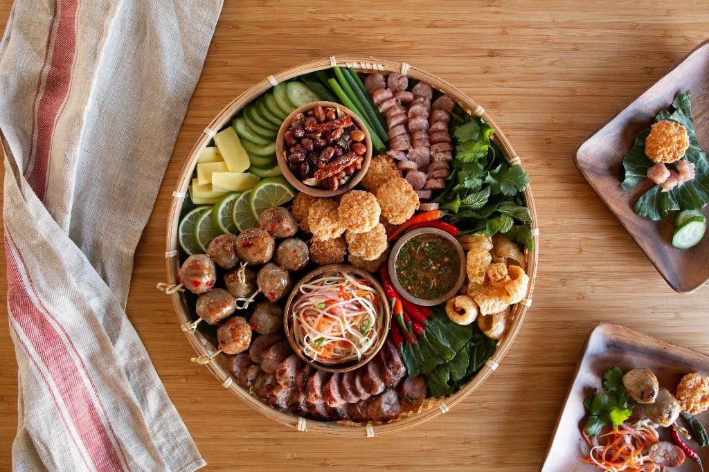 Asian Fusion Charcuterie Board