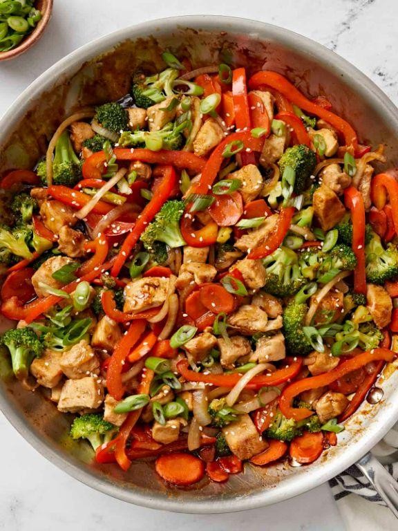 Asian Stir-Fry Chicken Tenderloins