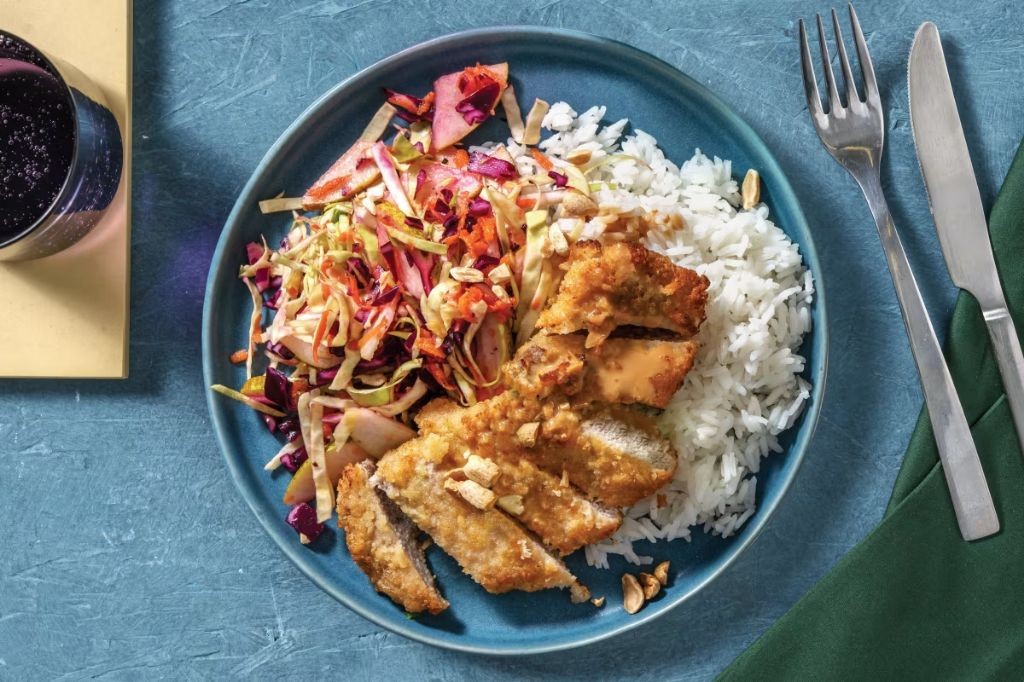 Asian-Inspired Schnitzel with Soy Ginger Glaze