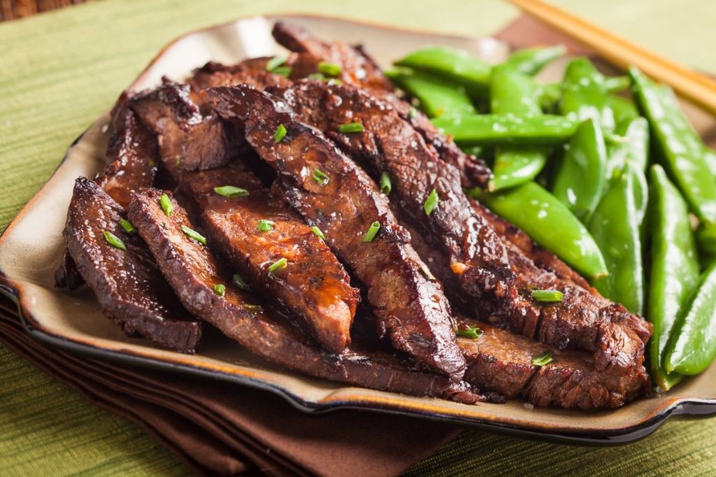 Asian-Inspired Soy Ginger Flank Steak