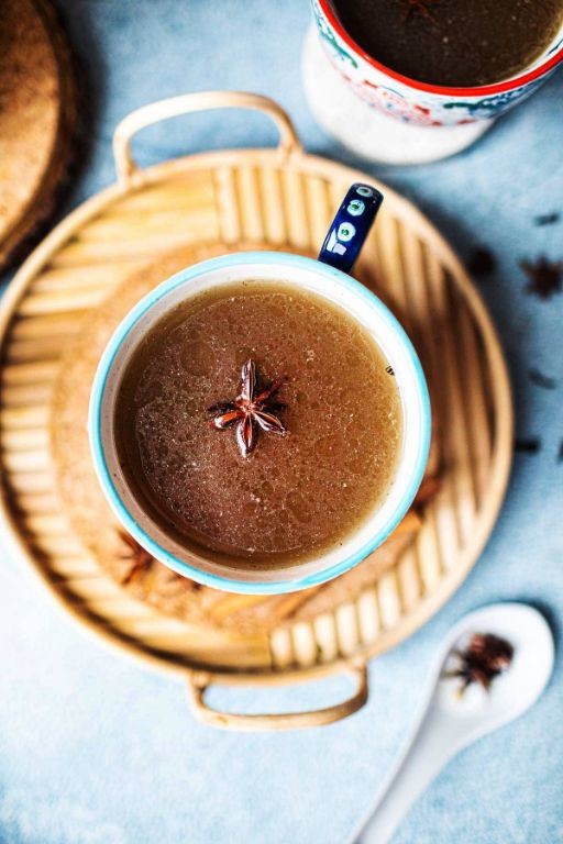 Asian-Inspired Turkey Stock with Star Anise