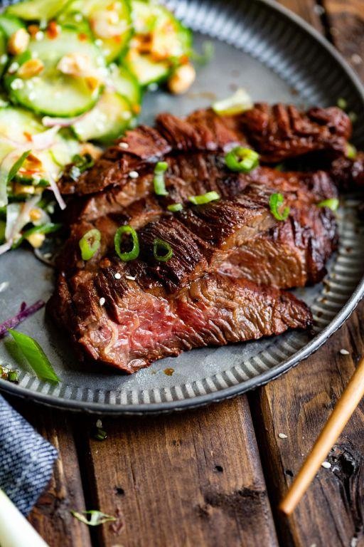 Asian-Marinated Sirloin Steak