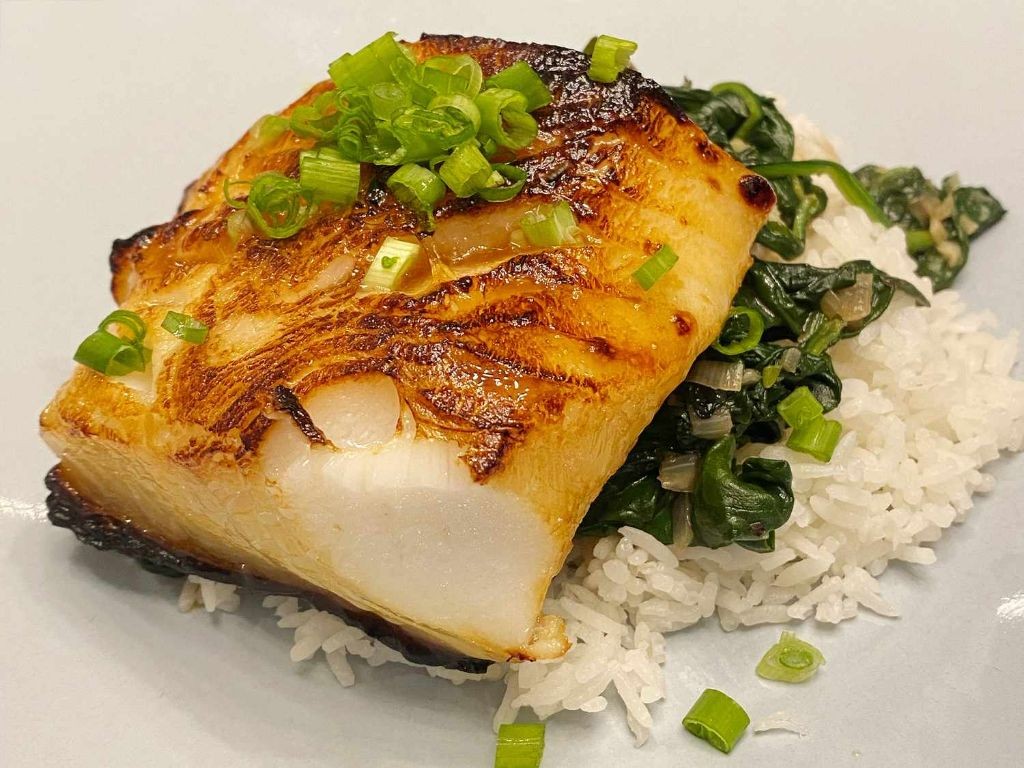 Asian-Style Glazed Chilean Sea Bass