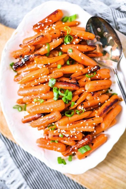 Asian-Style Sesame Baby Carrots
