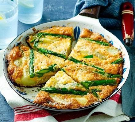 Asparagus and Potato Frittata
