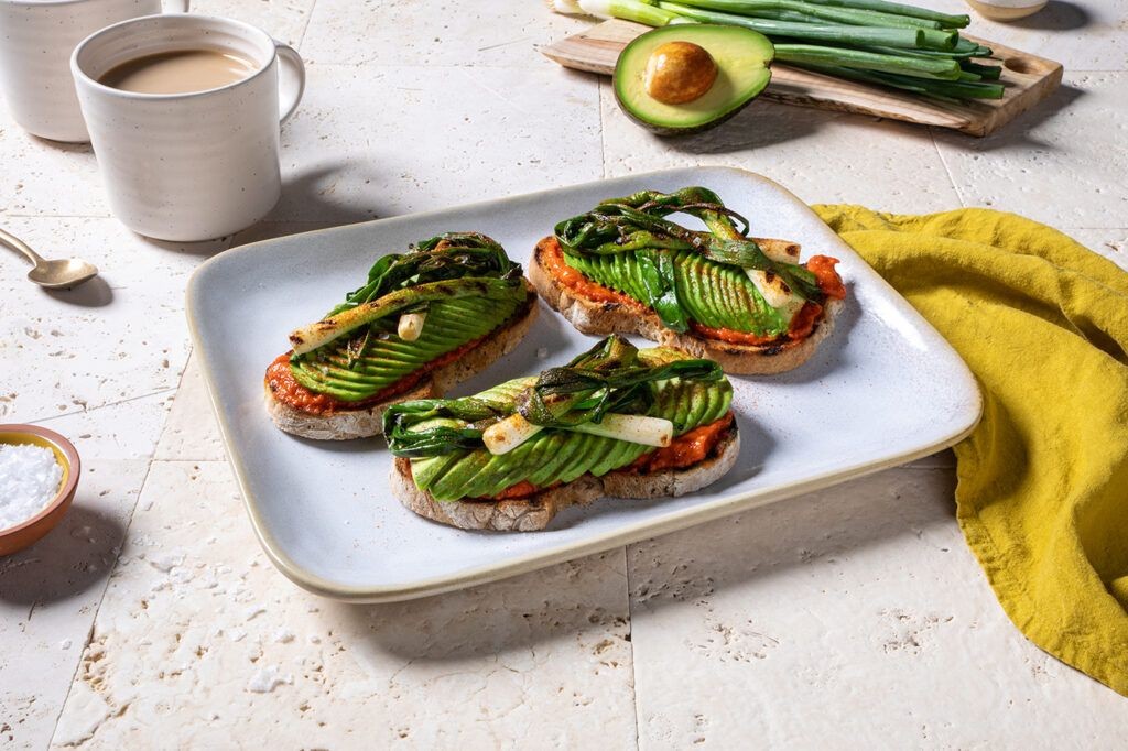 Avocado Romesco Sauce with Lime Zest