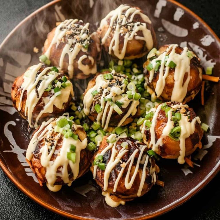 Avocado and Crab Takoyaki