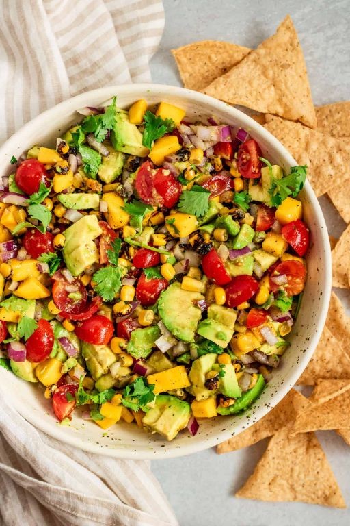 Avocado and Mango Salsa
