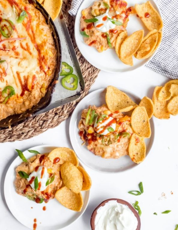 BBQ Pulled Pork Tortilla Chip Dip