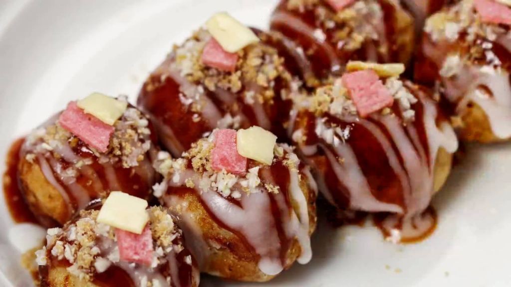 Bacon and Cheese Takoyaki