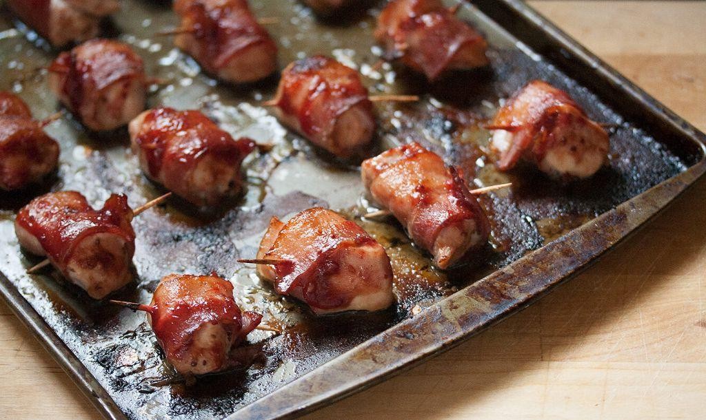 Bacon-Wrapped Butterball Turkey Bites