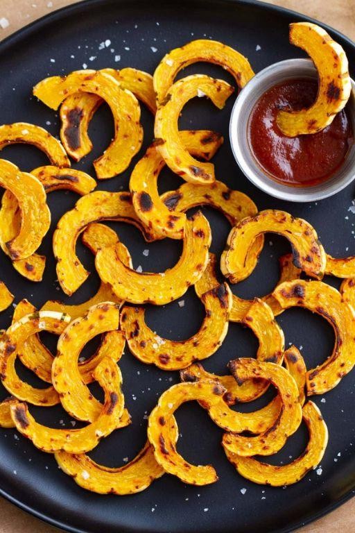 Baked Delicata Squash Fries