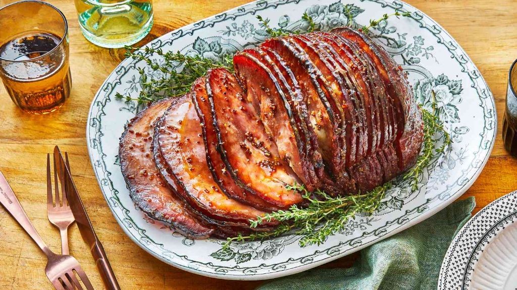 Baked Ham with Brown Sugar Glaze