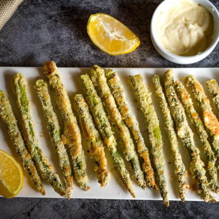 Baked Keto Asparagus Fries