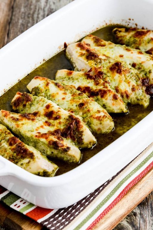 Baked Pesto Chicken Breast