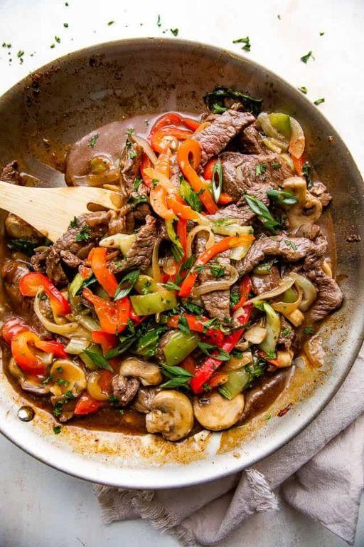 Balsamic Beef and Vegetable Stir-Fry