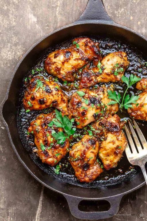 Balsamic Garlic Roasted Chicken