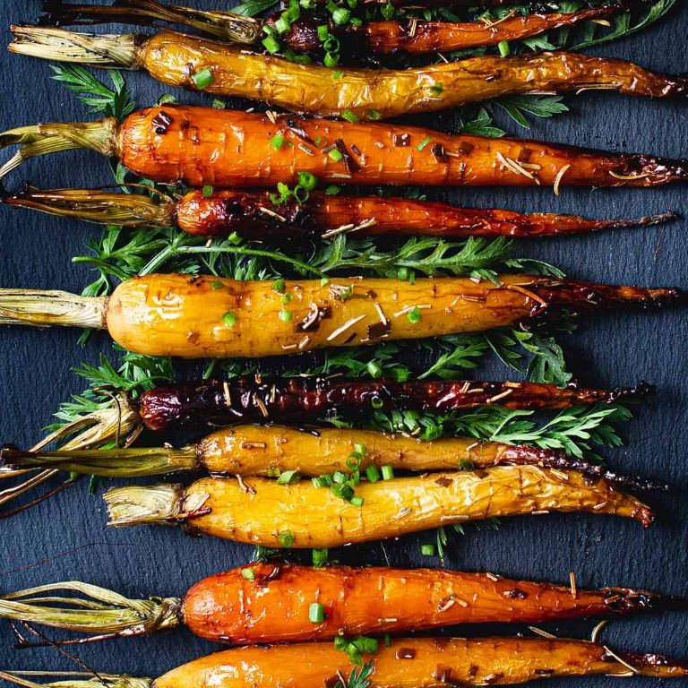 Balsamic Glazed Baby Carrots