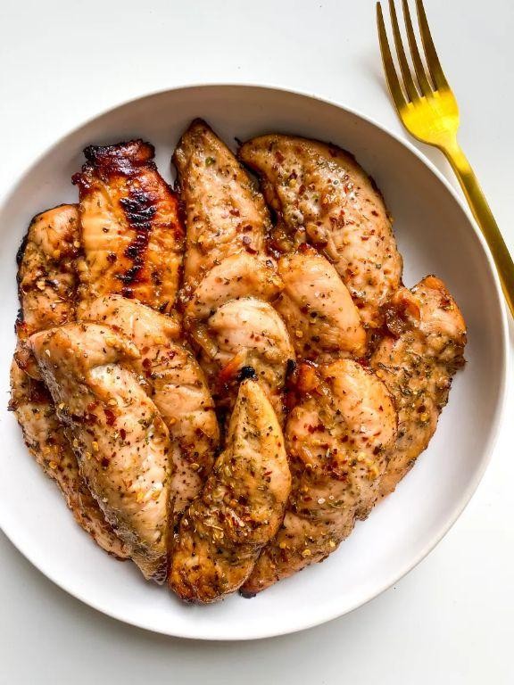 Balsamic Glazed Chicken Tenderloins