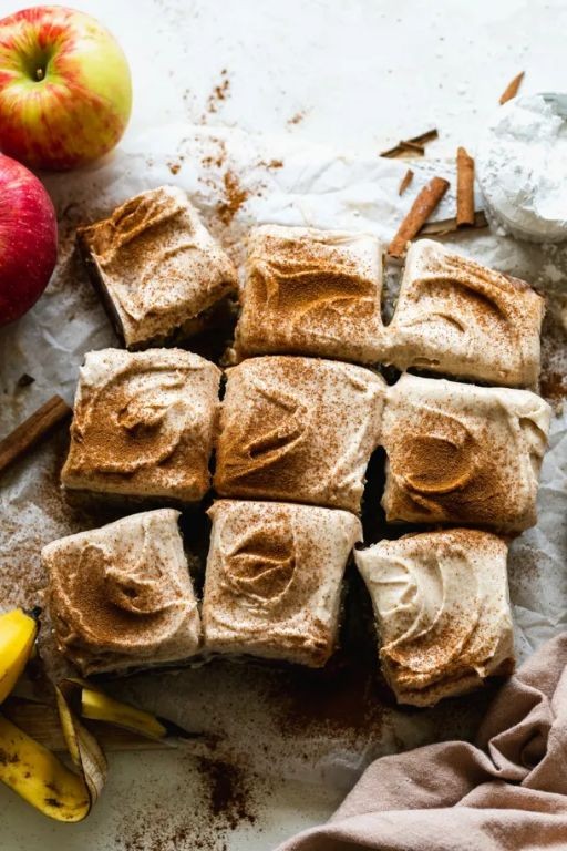 Banana Flour Apple Cinnamon Cake
