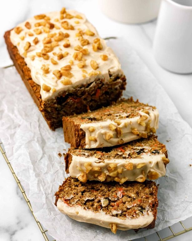Banana Flour Carrot Cake