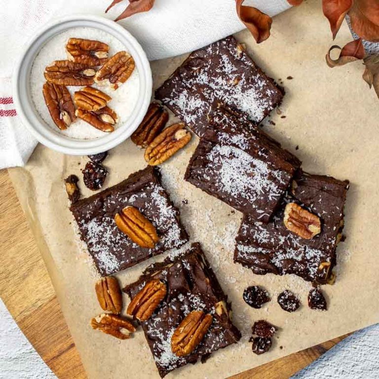Banana Flour Chocolate Brownies