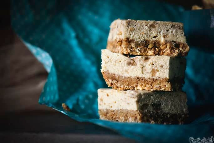 Banana Foster Cheesecake Bars