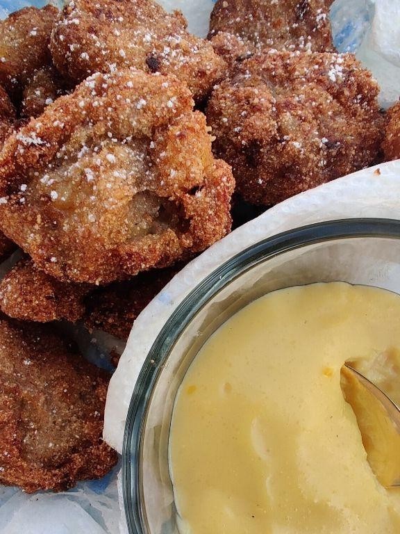 Banana Fritters with Cinnamon Sugar