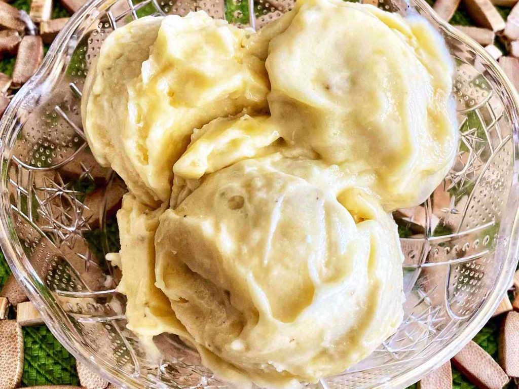 Banana Milk Ice Cream