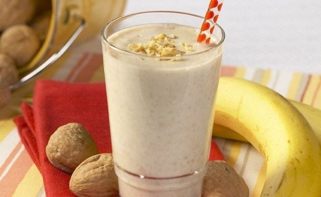 Banana Walnut Protein Shake