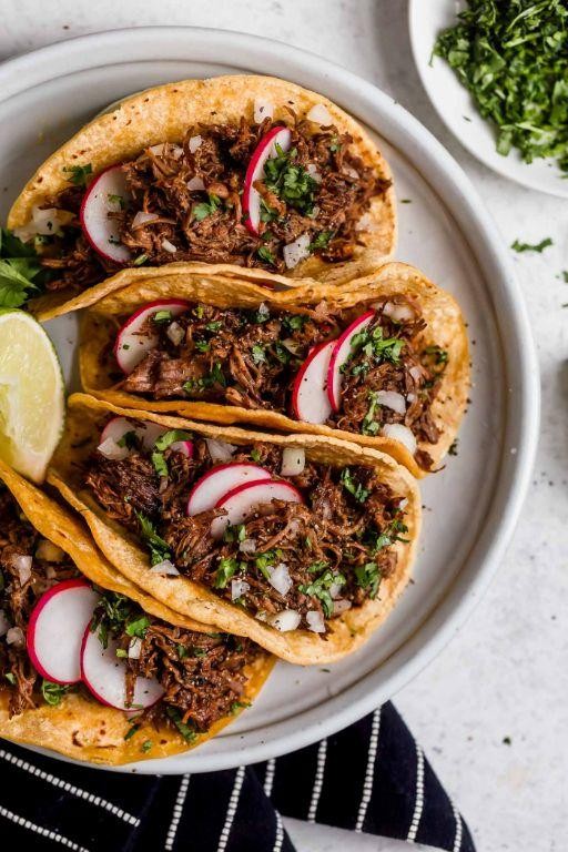 Beef Barbacoa Tacos