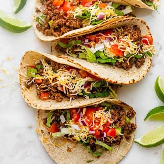 Beef Tacos with Homemade Seasoning