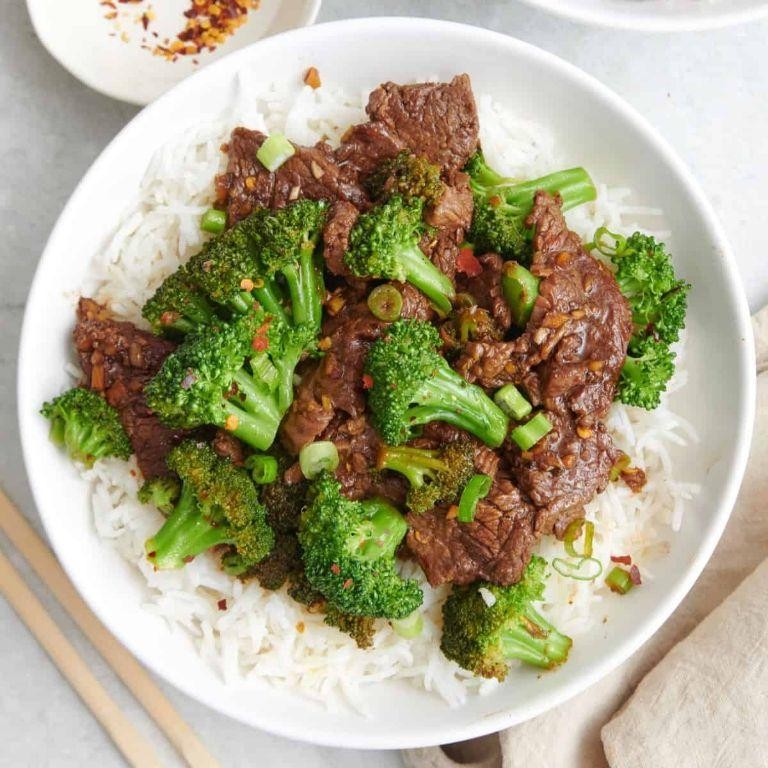 Beef and Broccoli Stir-Fry with Rice