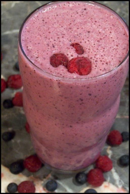 Berry Blast Weight Watcher Smoothie