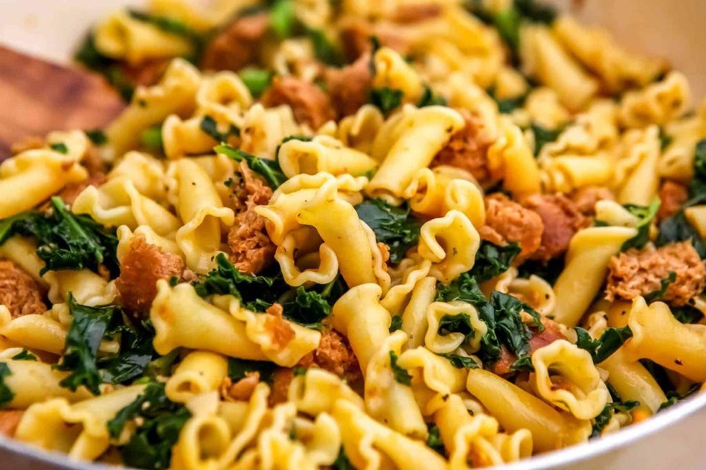 Beyond Sausage and Kale Pasta